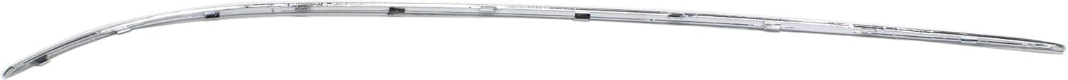 Rear Bumper Outer Impact Strip Molding Chrome Left Driver Side Direct Replacement Compatible with 2003-2006 Mercedes Benz E-Class 21188003129744