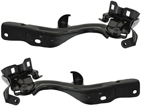 Set of 2 Front Hood Hinge Steel Left Driver & Right Passenger Side Direct Replacement Compatible with 2013-2018 Nissan Altima NI1236147 NI1236146 654003TA0A 654013TA0A