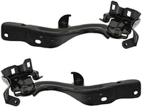 Set of 2 Front Hood Hinge Steel Left Driver & Right Passenger Side Direct Replacement Compatible with 2013-2018 Nissan Altima NI1236147 NI1236146 654003TA0A 654013TA0A