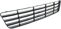 Front Bumper Center Lower Grille Plastic Direct Replacement Compatible With 2012-2013 Volkswagen Golf VW1036130 5K0853671J041