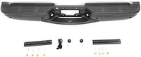 Step Bumper Assembly Primed With Rear Object Sensor Holes & Brackets Direct Replacement Compatible With 2001-2007 Ford F-250 F-350 Super Duty 3C3Z17906BA-PFM