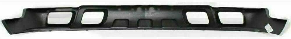 Front Bumper Chrome Steel + Upper Cover + Lower Valance + Extension Textured Direct Replacement Compatible With 2003-2006 Chevrolet Silverado 1500 GM1051110 GM1002416 GM1092200