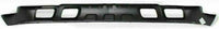 Front Bumper Chrome Steel + Upper Cover + Lower Valance + Extension Textured Direct Replacement Compatible With 2003-2006 Chevrolet Silverado 1500 GM1051110 GM1002416 GM1092200