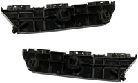 Set Of 2 Rear Bumper Cover Retainer Plastic Left Driver & Right Passenger Side Direct Replacement Compatible With 2009-2016 Toyota Venza TO1143126 TO1142126 521580T010 521570T010