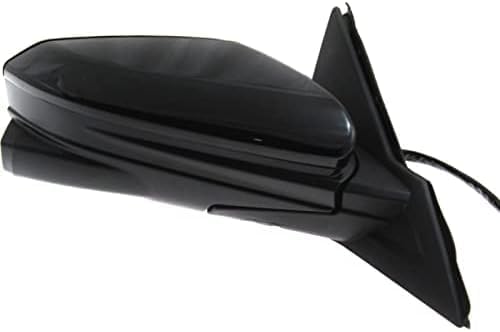 Front Power Mirror Manual Folding Heated Primed Right Passenger Side Direct Replacement Compatible With 2016-2021 Honda Civic HO1321284 76208TBCA03ZA-PFM 76208TBGA02ZA-PFM