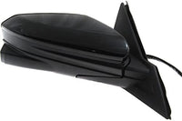 Front Power Mirror Manual Folding Heated Primed Right Passenger Side Direct Replacement Compatible With 2016-2021 Honda Civic HO1321284 76208TBCA03ZA-PFM 76208TBGA02ZA-PFM