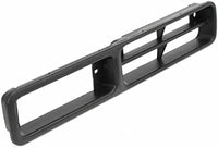 Front Bumper Brackets + Fog Light Molding Bezels Primed Left Driver & Right Passenger Side Direct Replacement Compatible With 1995-1997 Nissan Pickup