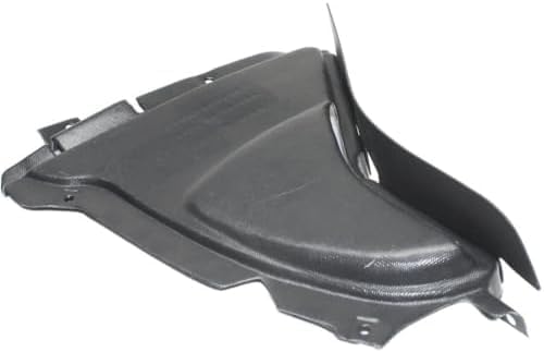 Front Lower Section Fender Liner Plastic Right Passenger Side Direct Replacement Compatible With 2010-2017 BMW 5-Series BM1251128 51757193494
