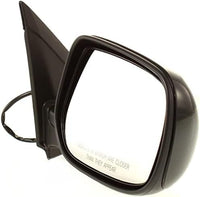 Set Of 2 Front Power Mirror Manual Folding Non-Heated Primed Plastic Right & Left Side Direct Replacement Compatible With 2009-2013 Toyota Matrix / 2009-2010 Pontiac Vibe TO1320248