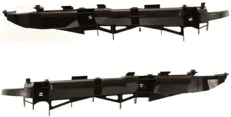 Set Of 2 Front Bumper Support Bracket Plastic Left Driver & Right Passenger Side Direct Replacement Compatible With 2006-2009 Toyota 4Runner TO1067163 TO1066163 5211535110 5211635100
