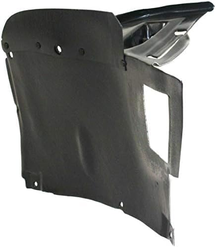 Set of 2 Front Engine Splash Shield Under Cover Plastic Left Driver & Right Passenger Side Direct Replacement Compatible with 2001-2003 BMW 5-Series BM1228104 BM1228103