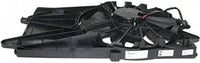 Front Radiator Cooling Fan Assembly Plastic Direct Replacement Compatible with 2012-2019 Fiat 500 FI3115100 68184569AC