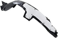 Set Of 2 Front Fender Liner Right Passenger & Left Driver Side Direct Replacement Compatible With 2014-2016 Kia Forte / Forte5 KI1249122 KI1248122 86812A7000 86811A7000
