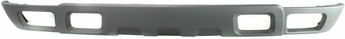 Front Bumper Lower Valance Air Deflector + Extension Textured Direct Replacement Compatible With 2003-2006 Chevrolet Silverado / 2005-2006 Avalanche GM1092200 GM1092204 10397999