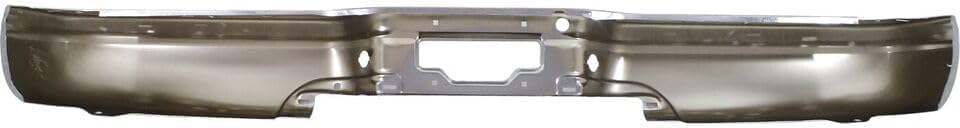 Step Bumper Face Bar Chrome Steel Direct Replacement Compatible With 1997-2003 Ford F-150/2004 Heritage / 1999-2007 Ford F-Series Super Duty FO1102304 XL3Z17906CB YC3Z17906GA