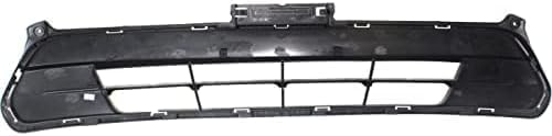 Front Bumper Grille Textured Plastic Without Fog Lights Holes Direct Replacement Compatible With 2016-2018 Kia Sorento KI1036129 86522C6000