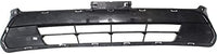 Front Bumper Grille Textured Plastic Without Fog Lights Holes Direct Replacement Compatible With 2016-2018 Kia Sorento KI1036129 86522C6000