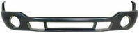 Front Bumper Primed Steel with Brackets + Lower Valance + Fog Light Left & Right Side Direct Replacement Compatible With 2003-2006 GMC Sierra 1500 2500HD 3500 GM1002464