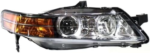 Set Of 2 Front Headlight Assembly Lens And Housing Right Passenger & Left Driver Side Direct Replacement Compatible With 2007-2008 Acura TL AC2502113 AC2503113 33151SEPA22 33101SEPA22