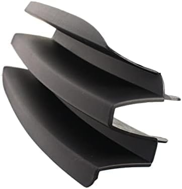 Set Of 2 Front Fog Light Covers Plastic Right Passenger & Left Driver Side Direct Replacement Compatible With 2008-2010 Chrysler Town & Country CH1039108 CH1038108 5113220AA 5113221AA
