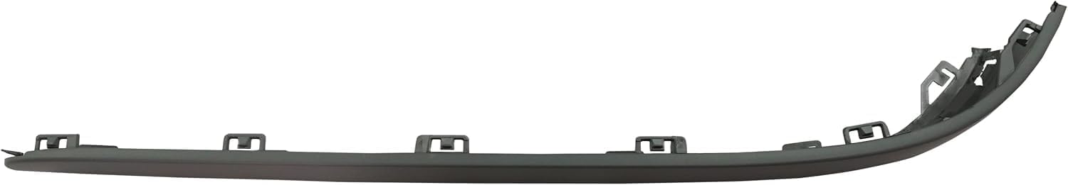 Rear Bumper Outer Molding Without Chrome Insert Right Passenger Side Direct Replacement Compatible With 2003-2006 Mercedes Benz E-Class MB1159108 2118800412