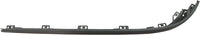 Rear Bumper Outer Molding Without Chrome Insert Right Passenger Side Direct Replacement Compatible With 2003-2006 Mercedes Benz E-Class MB1159108 2118800412
