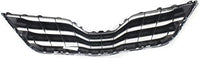Front Grille Assembly Chrome Shell With Primed Insert Plastic Direct Replacement Compatible With 2010-2011 Toyota Camry TO1200324 5310106070C0