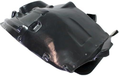 Set Of 2 Front Section Fender Liner Plastic Left Driver & Right Passenger Side Direct Replacement Compatible With 2010 Mercedes Benz GLK- Class MB1249165 MB1248165