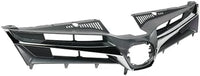 Front Grille Assembly Chrome Shell With Painted Dark Gray Insert Plastic Direct Replacement Compatible With 2018-2020 Toyota Sienna TO1200430 5310108170