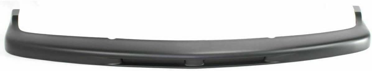 Front Bumper Chrome Steel + Upper Cover + Lower Valance + Brackets + Fog Lamps Left & Right Side Direct Replacement Compatible With 1999-2002 Silverado 1500/2000-2006 Tahoe/Suburban