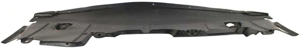 Front Engine Splash Shield Under Cover Direct Replacement Compatible with 2007-2010 Nissan Altima / 2009-2014 Maxima NI1228128 75890JA00E