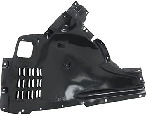 Front Section Fender Liner Plastic Right Passenger Side Direct Replacement Compatible With 2014-2018 BMW X5 BM1249152 51717290854 51717325616