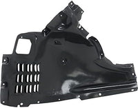 Front Section Fender Liner Plastic Right Passenger Side Direct Replacement Compatible With 2014-2018 BMW X5 BM1249152 51717290854 51717325616