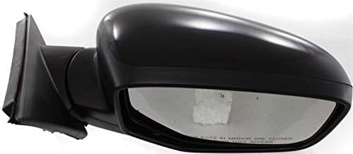 Set Of 2 Front Power Mirrors Manual Folding Non-Heated Primed Left Driver & Right Passenger Side Direct Replacement Compatible With 2008-2012 Honda Accord HO1320230 HO1321230