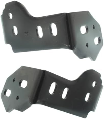 Set of 2 Rear Bumper Outer Bracket Left Driver & Right Passenger Side Direct Replacement Compatible with 2017-2022 Ford F-Series Super Duty FO1167204 FO1166204 HC3Z17787A HC3Z17788A