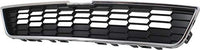 Front Grille Assembly Plastic Textured Gray Shell And Insert Direct Replacement Compatible With 2012-2016 Chevrolet Sonic GM1200638 95215846