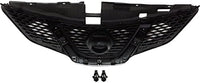 Front Grille Primed With Chrome Molding Plastic Direct Replacement Compatible With 2017 Nissan Rogue Sport NI1200288 623106MG0A