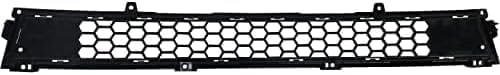 Front Bumper Lower Grille Textured Dark Gray Plastic Direct Replacement Compatible With 2017-2019 Kia Soul KI1036137 86562B2500