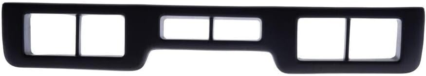 Front Bumper Center Molding With Air Holes Direct Replacement Compatible With 1992-1996 Ford F-Series/Bronco FO1057272 F3TZ17K833K