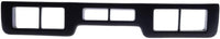 Front Bumper Center Molding With Air Holes Direct Replacement Compatible With 1992-1996 Ford F-Series/Bronco FO1057272 F3TZ17K833K