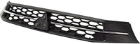 Front Grille Primed Plastic With Chrome Molding Direct Replacement Compatible With 2018-2019 Mitsubishi Outlander Sport/RVR MI1200274 6402A504