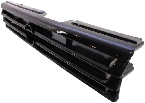 Front Grille Primed Shell And Insert Plastic Direct Replacement Compatible With 1991-1992 Nissan Sentra NI1200117 6231065Y00