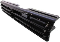 Front Grille Primed Shell And Insert Plastic Direct Replacement Compatible With 1991-1992 Nissan Sentra NI1200117 6231065Y00