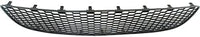 Front Bumper Center Grille Primed Plastic Direct Replacement Compatible With 2006-2010 Volkswagen Beetle VW1036140 1C0807681H01C
