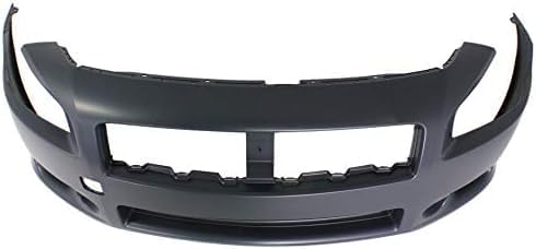 Front Bumper Cover Primed Direct Replacement Compatible With 2009-2014 Nissan Maxima NI1000258 620229N00H
