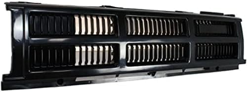 Front Grille Assembly Primed Shell And Insert Plastic Direct Replacement Compatible With 1984-1986 Toyota 4Runner TO1200130 5311189118