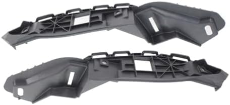 Set Of 2 Front Bumper Side Cover Reinforcement Bracket Plastic Left Driver & Right Passenger Side Direct Replacement Compatible With 2008-2011 Ford Focus FO1033102 FO1032102