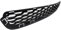 Front Bumper Lower Grille Textured Plastic Direct Replacement Compatible With 2011-2014 Dodge Avenger CH1036119 68081994AA