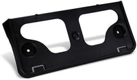 Front License Plate Bracket Primed Plastic Direct Replacement Compatible with 2013-2019 Ford Taurus/Police Interceptor FO1068150 DG1Z17A385AA