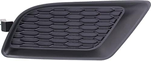Set Of 2 Front Fog Light Cover Left Driver & Right Passenger Side Direct Replacement Compatible With 2011-2014 Dodge Charger CH1039131 CH1038131 68092570AA 68092571AA